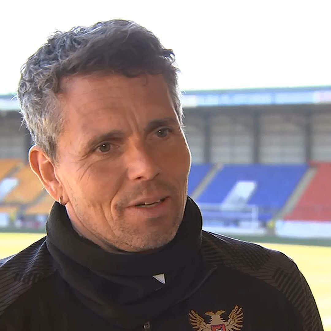 🗣️ "Football is crazy..." 🗣️ "We need to get something out of these two games before the split to give us a chance." Simo Valakari is eyeing a shock result against Celtic on Sunday, 𝗹𝗶𝘃𝗲 𝗼𝗻 𝗦𝗸𝘆 𝗦𝗽𝗼𝗿𝘁𝘀, as St Johnstone look to move off bottom spot ⤵️