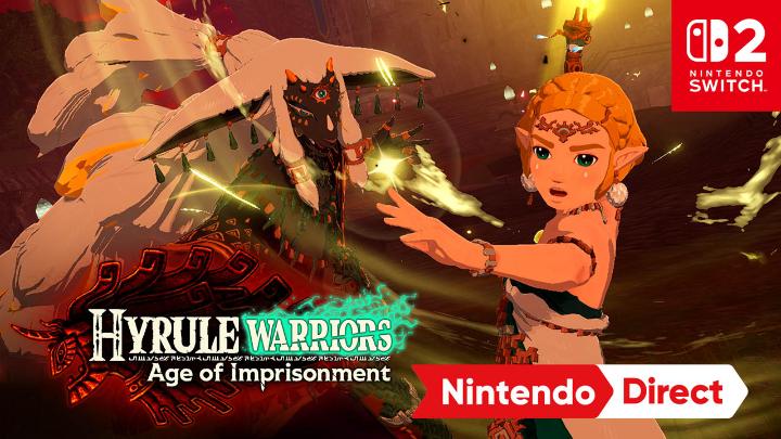 Experience the untold story of the Imprisoning War when Hyrule Warriors: Age of Imprisonment releases exclusively on #NintendoSwitch2 this winter! #NintendoDirect