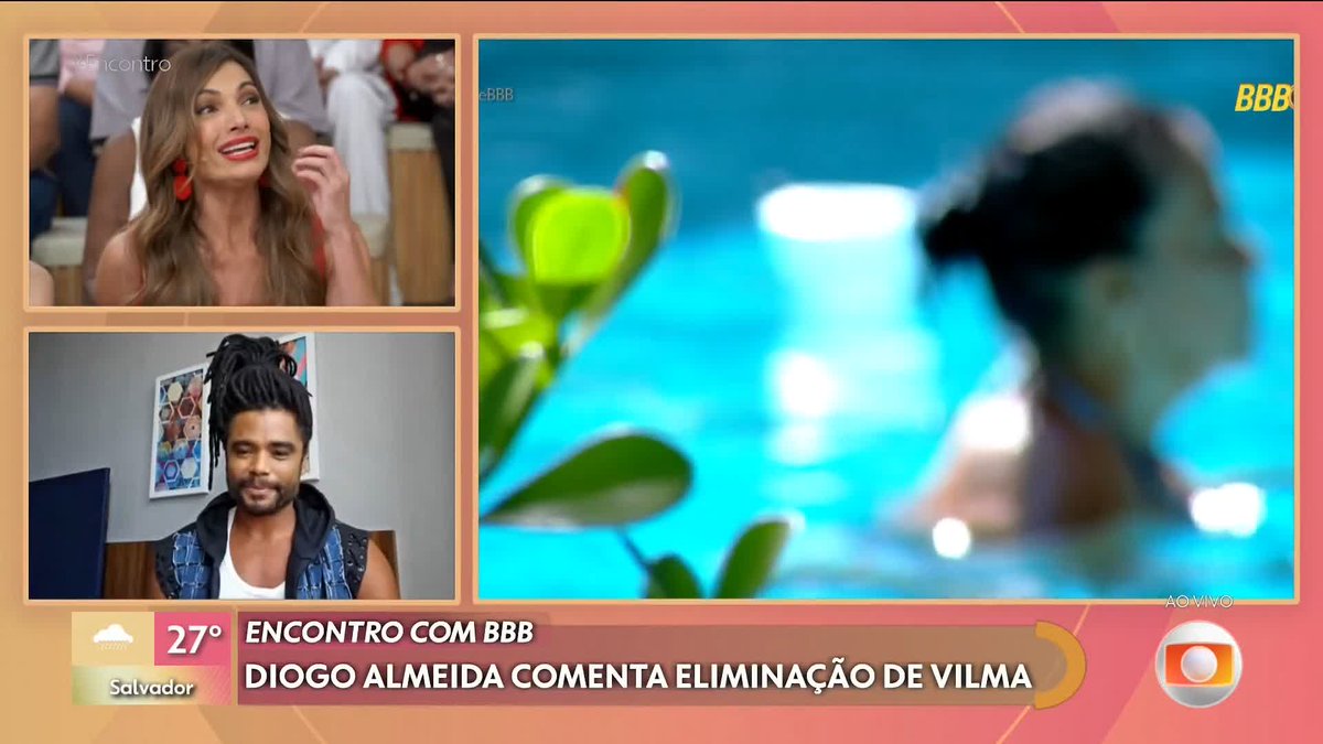 No Encontro, Diogo disse que, se não fosse o embate de Vilma com Vinicius, ela teria grandes chances de chegar na final. Concordam? #BBB25