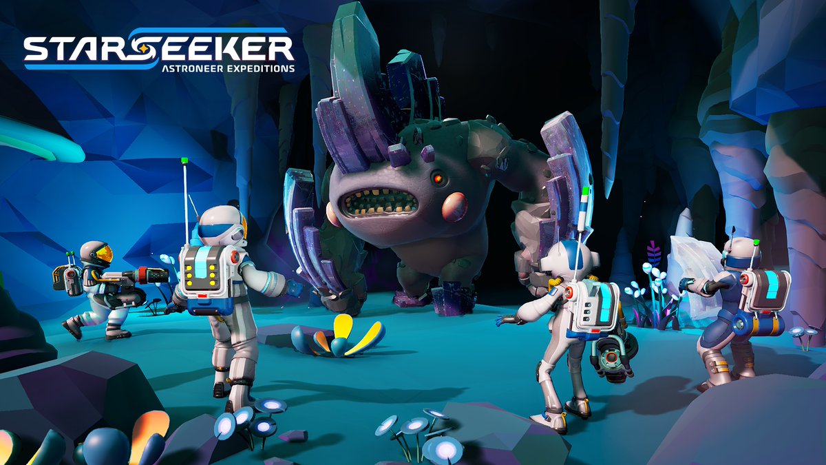 Introducing STARSEEKER: Astroneer Expeditions from System Era Softworks 🚀! STARSEEKER is a new game set within the Astroneer universe with a focus on discovery, online cooperative expeditions, and camaraderie. ✨