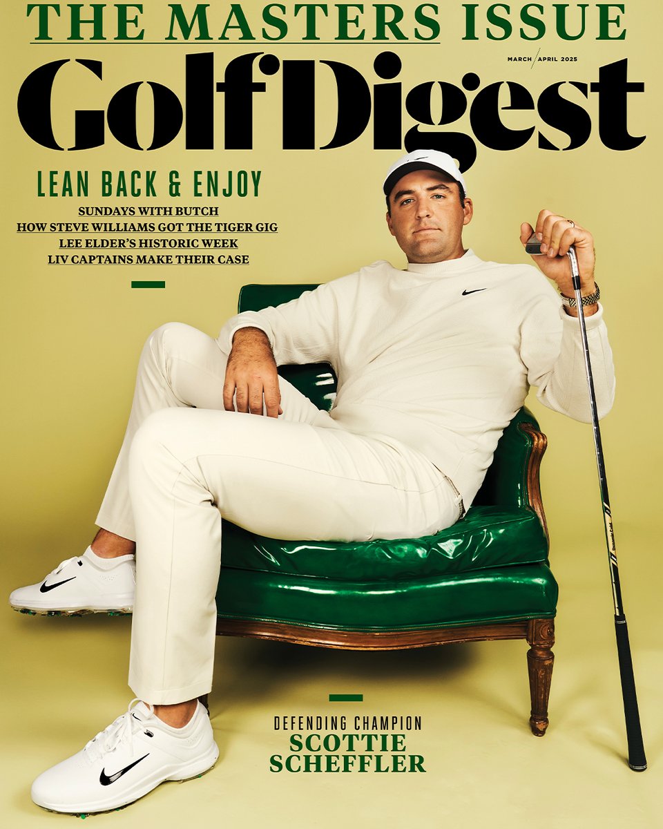 Master of His World. As he returns to Augusta to defend his crown, can anything rattle Scottie Scheffler? More on the Masters Issue cover star: