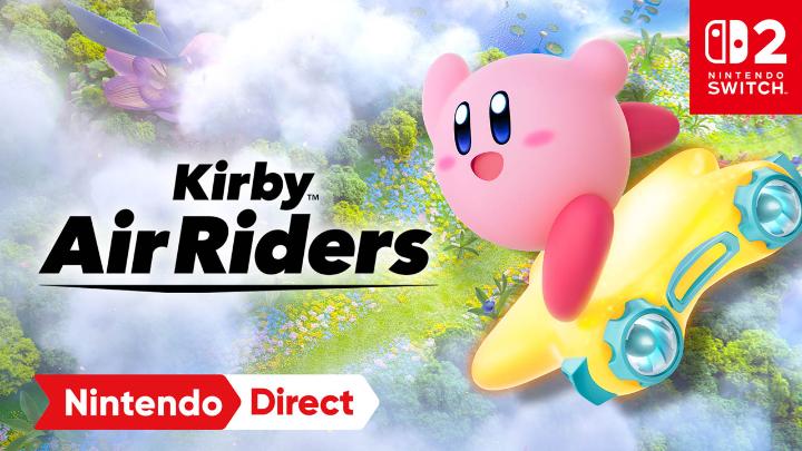 Kirby Air Riders, a brand-new title directed by Masahiro Sakurai, is coming exclusively to #NintendoSwitch2 in 2025! #NintendoDirect
