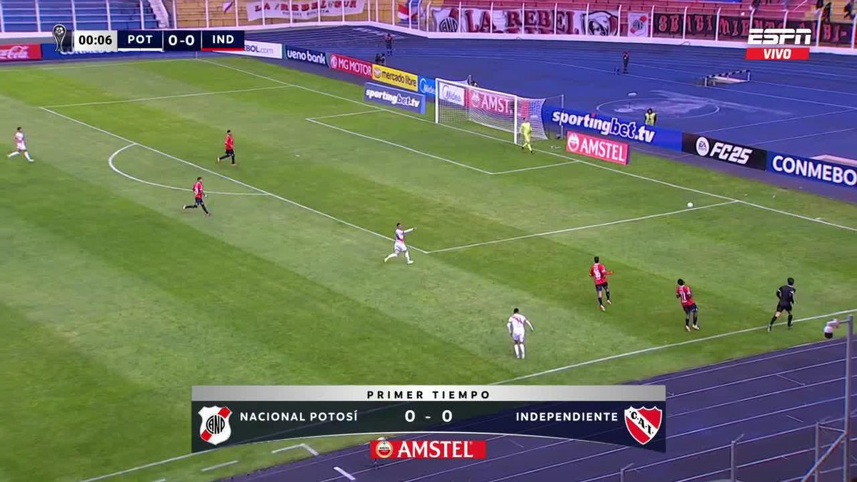 "Apuestas" Por los rumores que despertó esta primera jugada de Independiente ante Nacional Potosí.