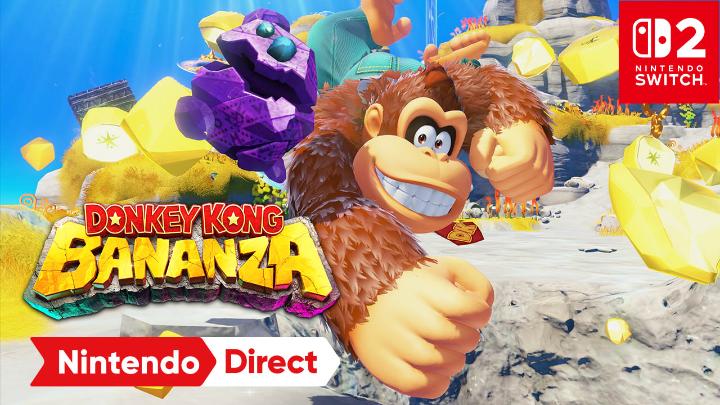 Donkey Kong Bananza, a brand-new 3D platforming action adventure is coming exclusively to #NintendoSwitch2 on July 17! #NintendoDirect