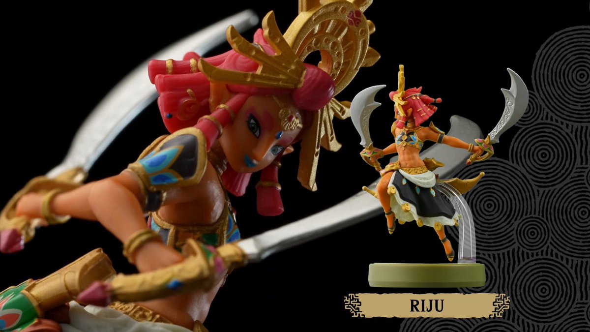 amiibo figures of Tulin, Yunobo, Riju and Sidon from The Legend of #Zelda: #TearsOfTheKingdom are releasing on June 5! Each one can unlock a fabric for Link’s paraglider, as well as weapons and materials for your adventure.