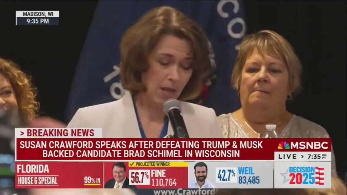 Judge Susan Crawford: “I never could have imagined that I'd be taking on the richest man in the world for justice in Wisconsin—and we won.”