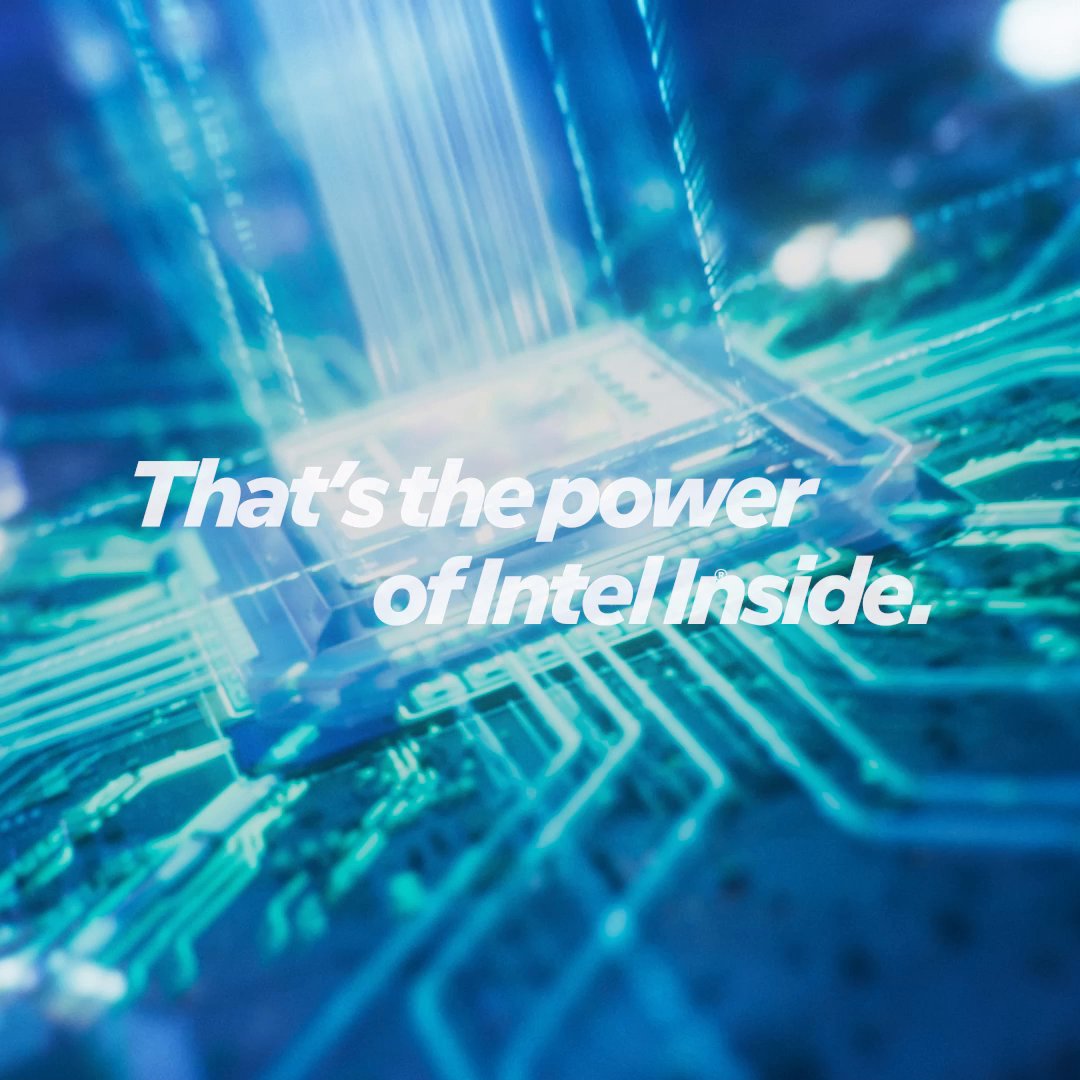 True innovation starts from within. We’re advancing productivity and influencing the future of industries with more ingenuity, creativity, security, innovation, and intelligence. That’s the power of #IntelInside.