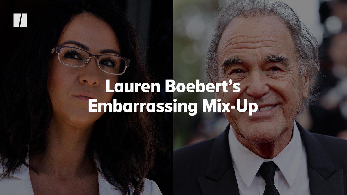 Lauren Boebert confused Hollywood director Oliver Stone with MAGA faithful Roger Stone.