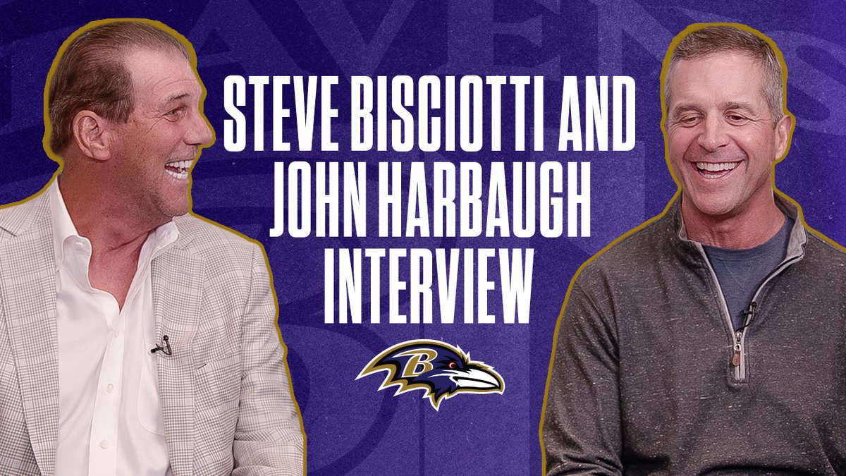 Steve Bisciotti and John Harbaugh sit down to discuss their shared vision for the team, continuity, and their desire to win 𝐧𝐨𝐰. Watch full interview: