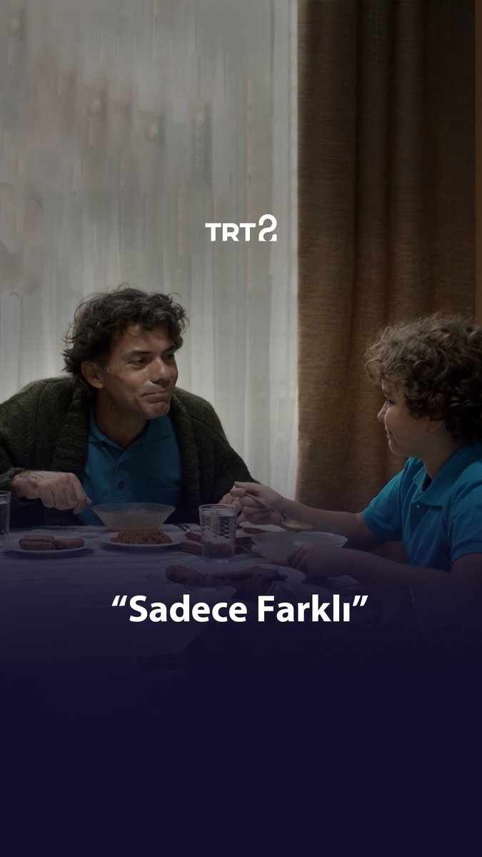 Otizmli bir baba olan Fikret ve oğlunun hayatına odaklanan "Sadece Farklı", bu akşam 21.30'da TV'de ilk kez TRT 2'de. 🎬