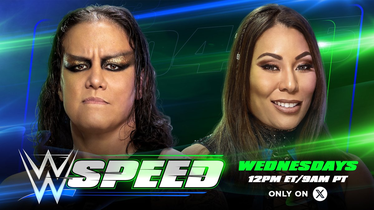 TODAY on #WWESpeed! It’s Shayna Baszler vs. Michin for a spot in the Semifinals! Who will move one step closer to challenging Candice LeRae for the #WWESpeed Championship? 👏