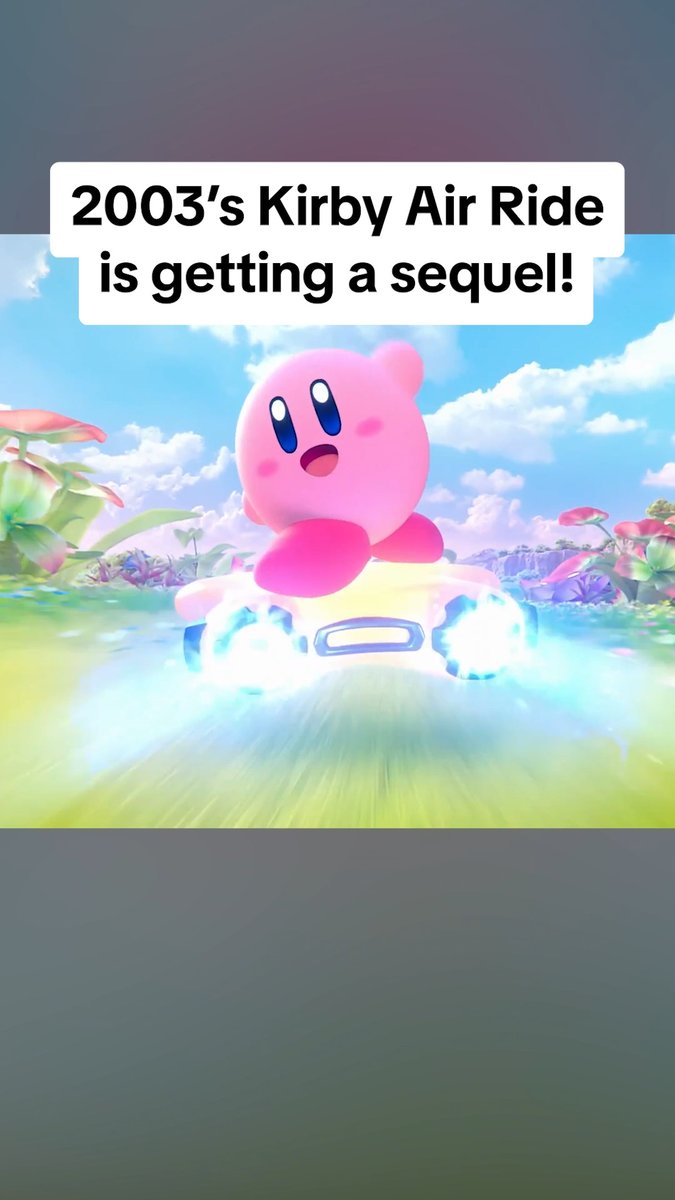 Masahiro Sakurai, the original creator of Kirby, will be directing the follow-up to Kirby Air Ride from over 20 years ago!