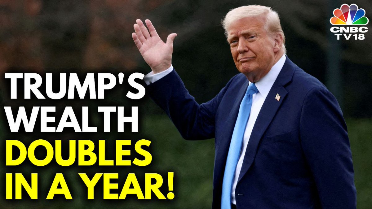 U.S. President Donald Trump now has a fortune of $5.1 billion, as per Forbes' Annual Billionaires List. His wealth has more than doubled from the previous year. What led to the rise in his fortune? #Watch #Forbes #forbesrichlist #cnbctv18digital #elonmusk #DonaldTrump #Crypto