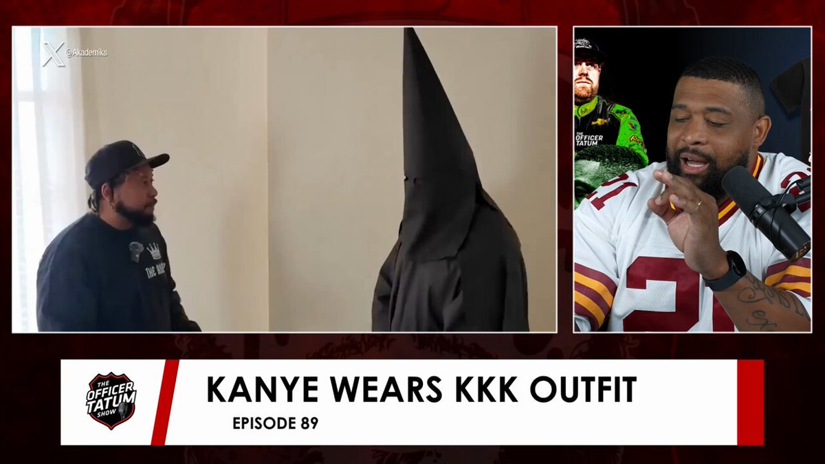 Kanye GOES BERSERK In DISTURBING Interview Wearing Klan Robes