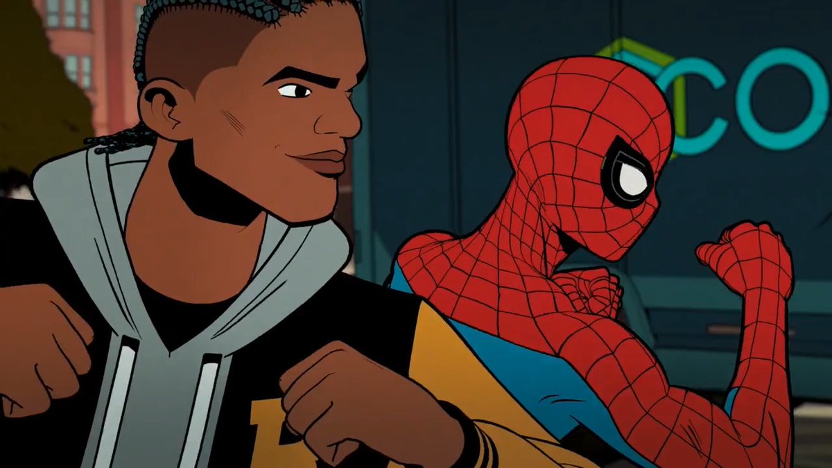 A rock solid team up! All episodes of #YourFriendlyNeighborhoodSpiderMan are now streaming on Disney+.
