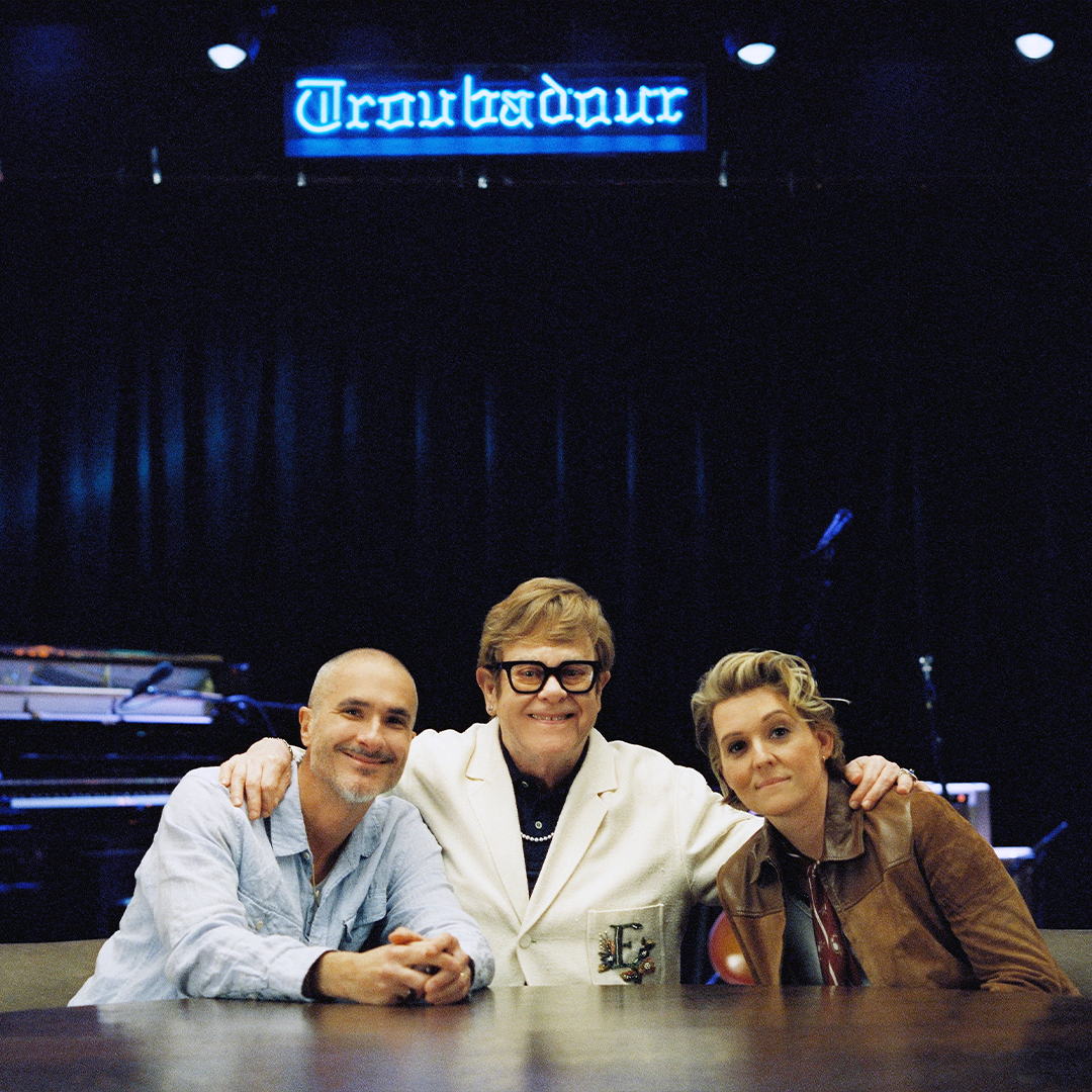 .Elton John and Brandi Carlile. The Zane Lowe Interview. Out now.