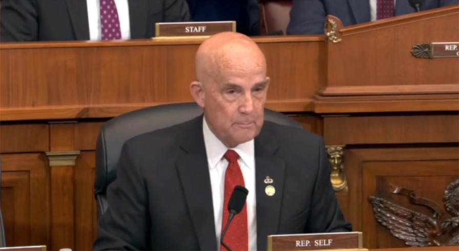 WHAT THE FUCK??? GOP Congressman Keith Self quotes Nazi Joseph Goebbels at a House committee hearing. Watch how a stunned Rep. Johnson calls this moron out: