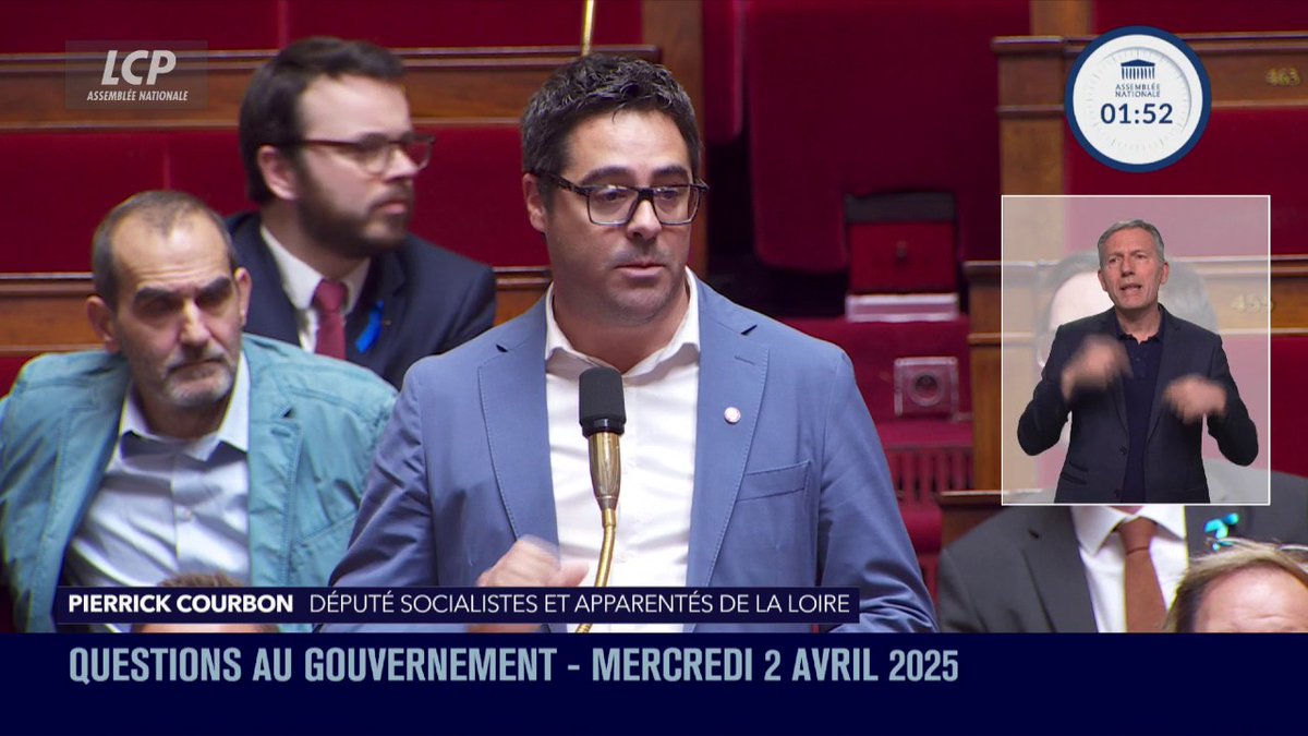 🚨 Le député Patrick Courbon s’est exprimé à l’Assemblée Nationale contre les sanctions collectives des groupes de supporters. 🇫🇷 🎥 LCP