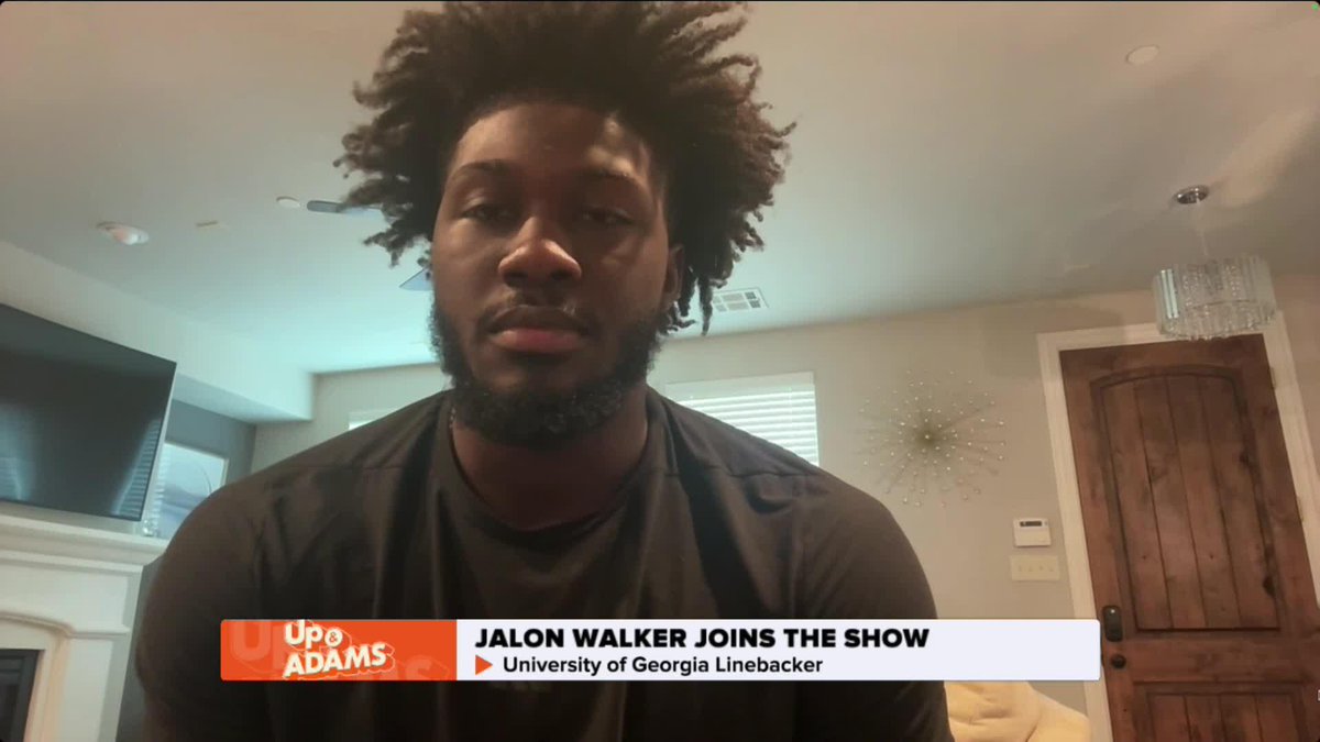 Jalon Walker loves the Carolina Panthers staff... and shoutout to his guy Los (Delgado).. ๐๐๐๐๐ Jalon Walker