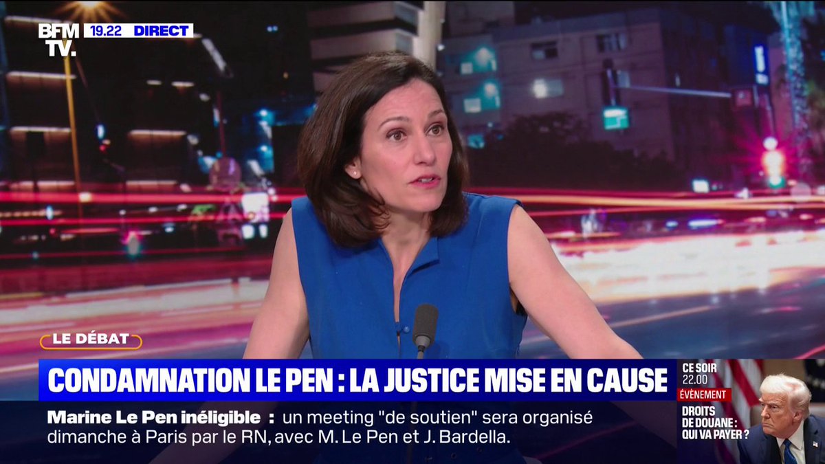 Magali Lafourcade (magistrate): "On peut tout à fait débattre de tous les éléments d'un procès, en revanche on n'a pas le droit de jeter le discrédit sur l'autorité judiciaire"