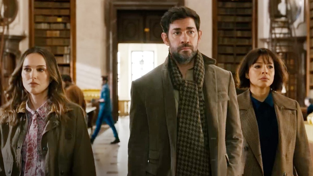 John Krasinski, Natalie Portman, Eiza González and Domhnall Gleeson star in the first trailer for #FountainOfYouth. Premiering May 23 on Apple TV+.