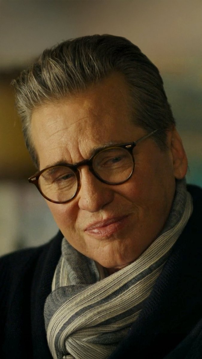 "Thank you, Ice. For everything." Val Kilmer as Admiral Tom 'Iceman' Kazansky in TOP GUN: MAVERICK.
