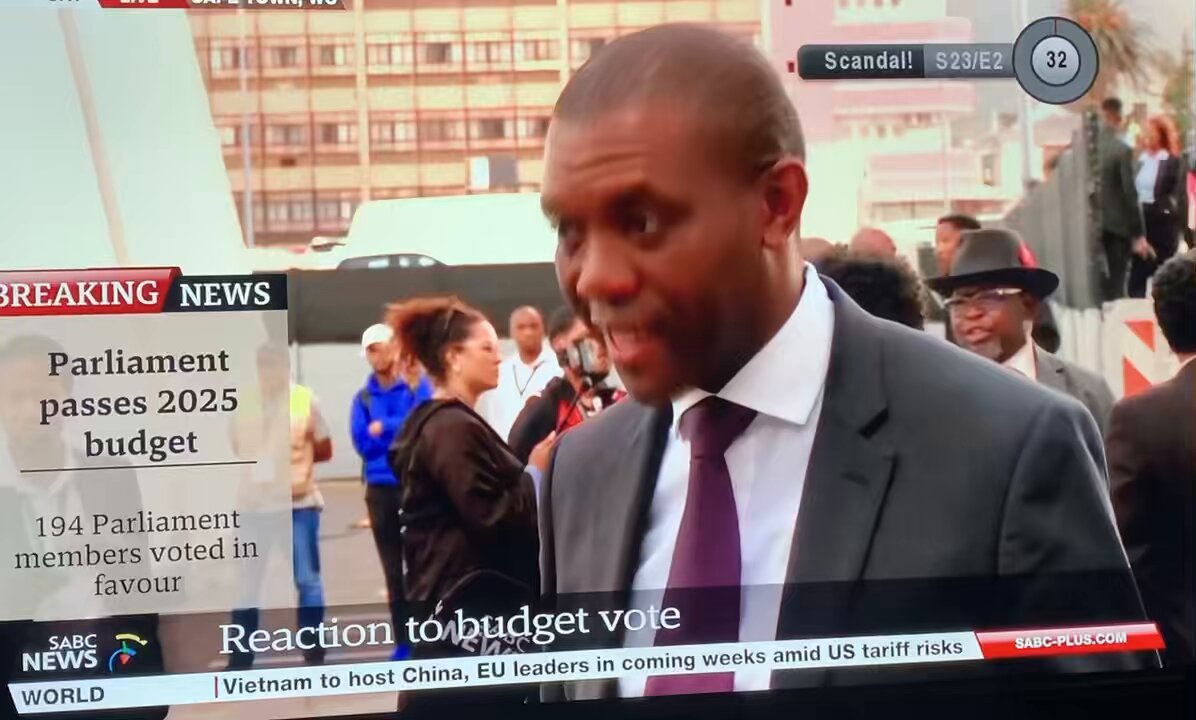 My profoundly sober friend here, Songezo Zibi said it.