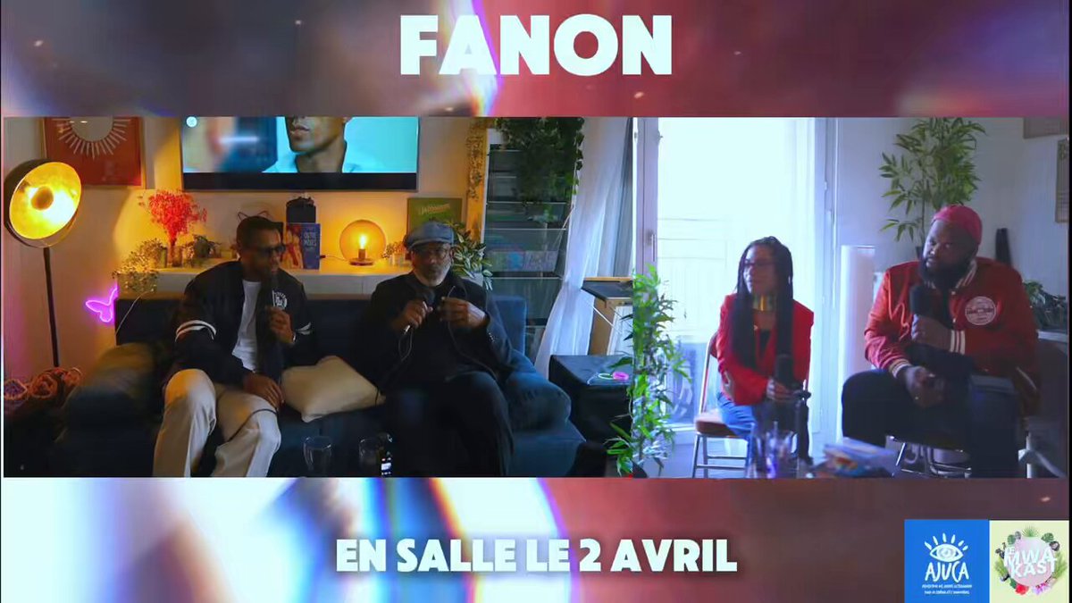 J’ai reçu Jean Claude Barny et Alexandre Bouyer à la maison pour parler de Fanon et on a abordé le problème de la distribution du film…