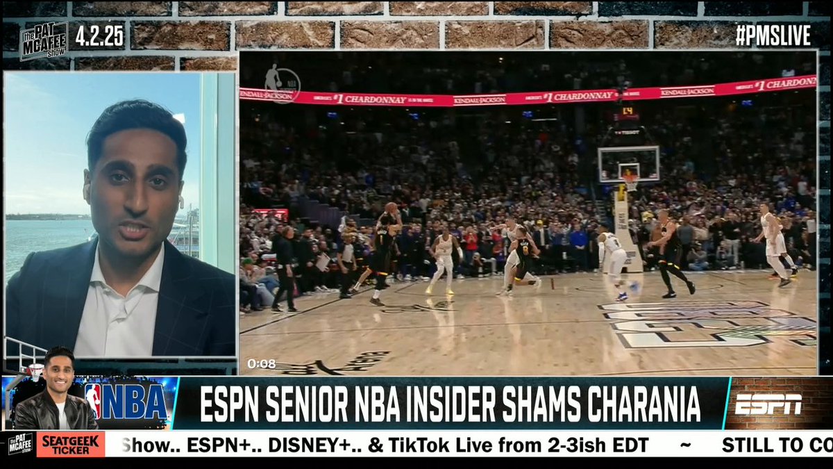 "There's going to be changes coming to Phoenix barring a miracle finish to the year. ... From a roster perspective, that's going to start with Kevin Durant." Shams Charania shares some trade possibilities for Kevin Durant as the regular season closes 👀 (Via Pat McAfee)