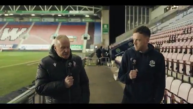 Wanderers Walkaround | George Johnston 🚶♂️ John McGinlay caught up with George after a result that meant so much to him and the rest of the squad 🤍 #bwfc