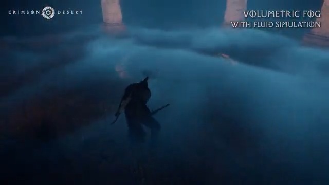 Dance with the fog ☁️ #GDC2025 Recap The BlackSpace Engine adds an eerie touch to this environment covered in volumetric fog with fluid simulation.