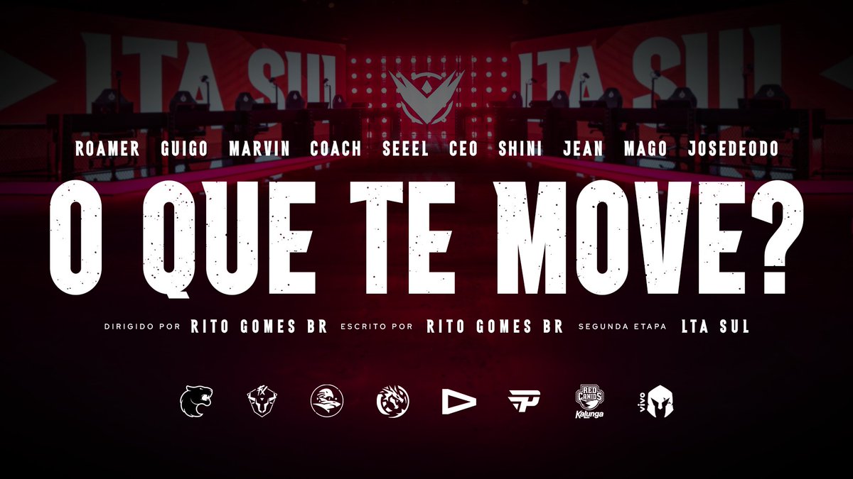 Uma vez mais, nós estamos aqui. E sempre estaremos. E você, o que te move? Segunda Etapa da #LTASul: 5 de abril, 13h