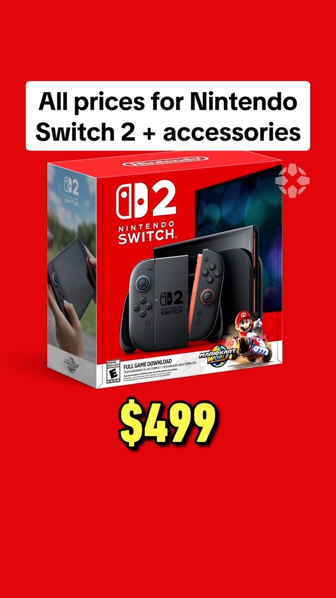 How much will it cost to get a Nintendo Switch 2 with Mario Kart World, extra controllers, and all the other fixings? Just over a $1000.