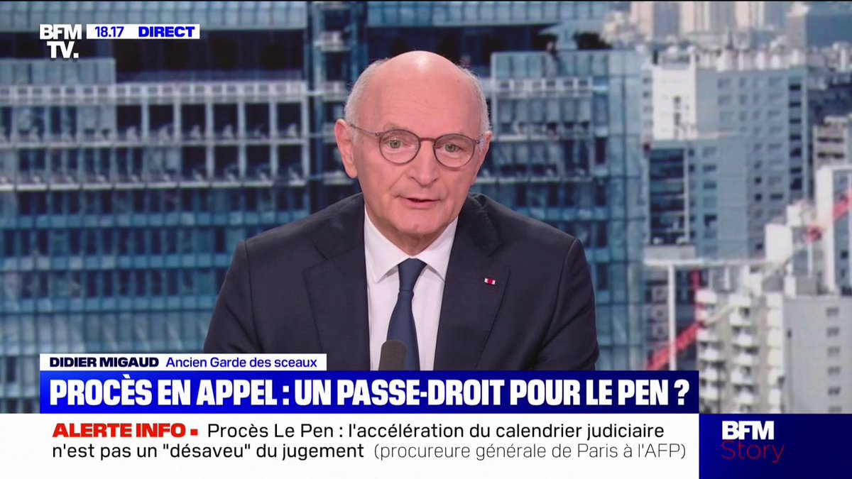 Pas facile de dire que l’accélération de l’appel de Le Pen n’est pas un passe droit, hein ?