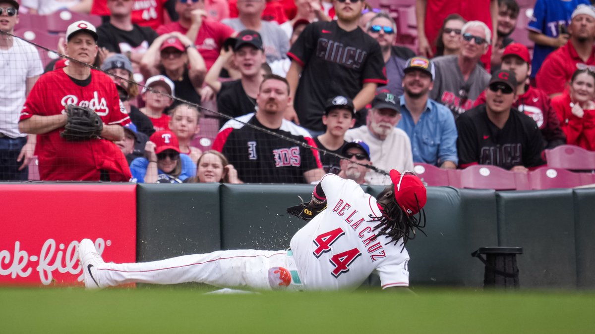 Elly covered 119 feet to make this play... Elly De la cruz