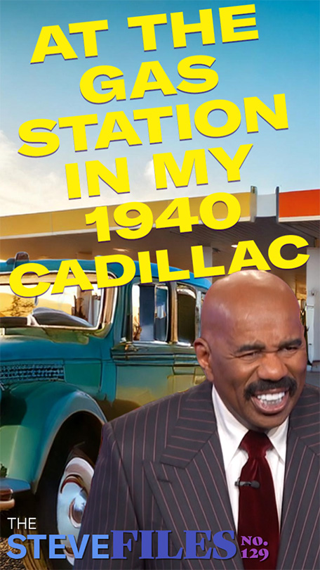 Pulled up to the gas station in my 1940 Cadillac, and let me tell you…