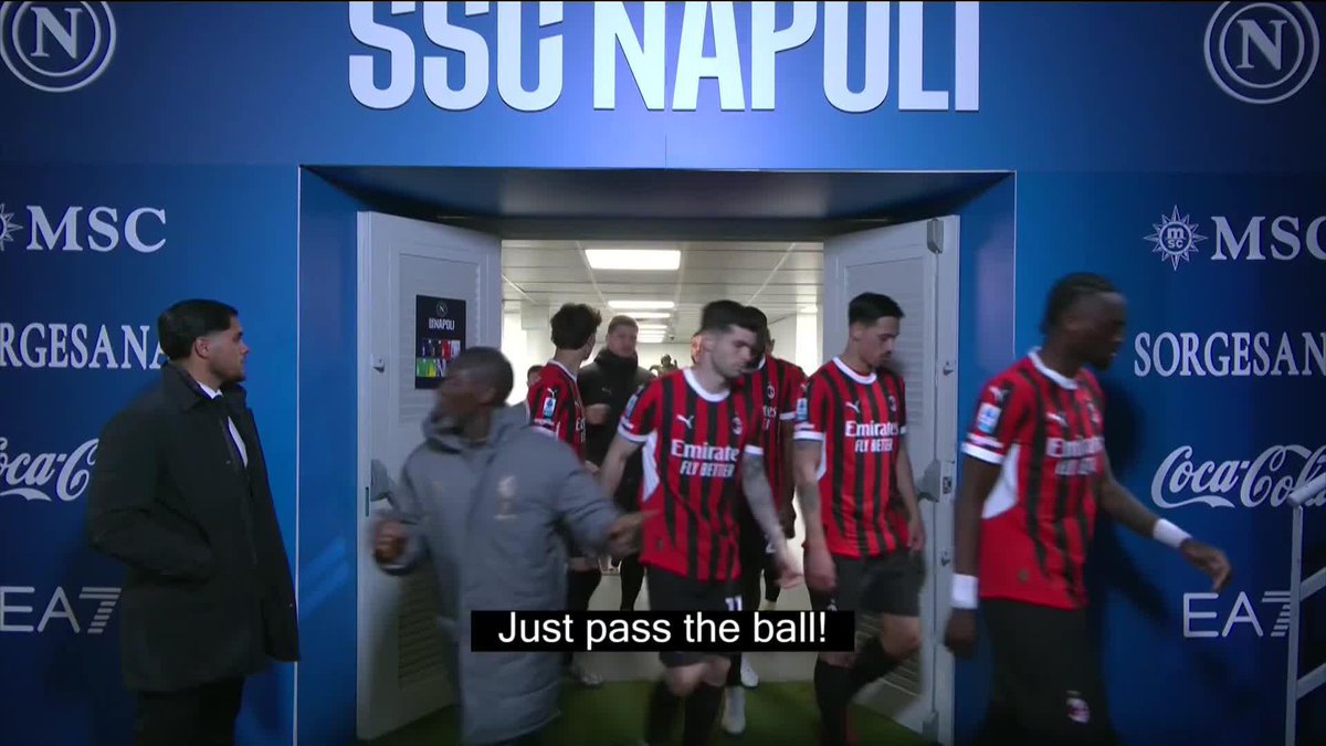 “Someone’s gotta tell him.” Matteo Bonetti, Poppy Miller and Mike Grella chat Kyle Walker’s remarks to João Félix after Milan's loss to Napoli 👀