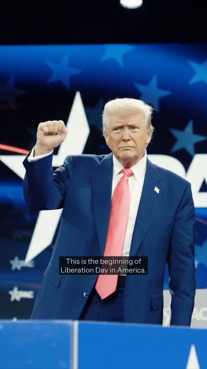 "Our country will flourish and be respected again all over the world. We will be the envy of every nation, and we will not allow ourselves to be taken advantage of any longer. We're going to reclaim our wealth. This is the beginning of Liberation Day in America." –President Trump