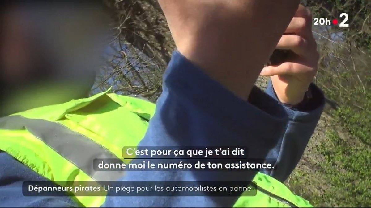 🚗🔧 Le fléau des dépanneurs pirates, ces escrocs qui surveillent les automobilistes en détresse sur l'application Waze pour leur soutirer de l'argent. #JT20h