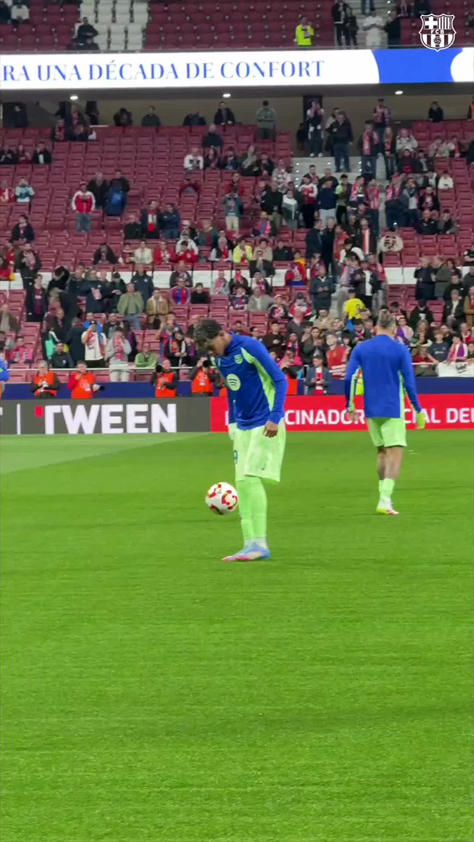 The game bends to Lamine 💫 #AtletiBarça