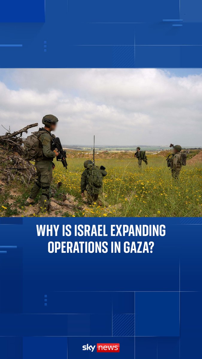 Israeli forces are moving into Gaza and taking some significant chunks of territory, just a few weeks after agreeing to a ceasefire. Sky’s Michael Clarke on what we know 👇 More here: