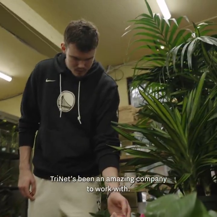 Giving back to the community, one plant at a time! 🌱 Quinten Post spent the day at Wegman's Nursery, prepping plants for spring and connecting with nature. TriNet || Warriors at Work