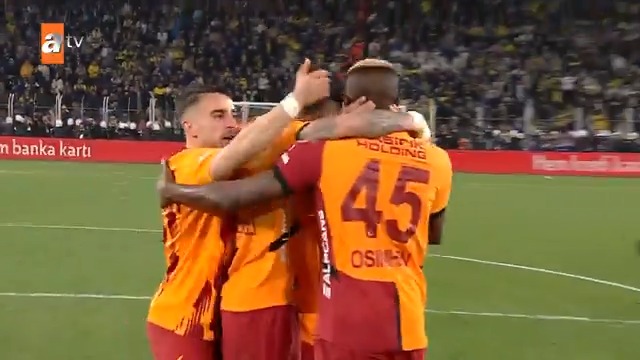 🦁 Galatasaray'ın maç sonu sevinci!