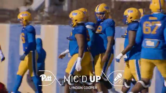 Mic'd Up 🔊 Coop Coop brings the vibes to the offensive line!