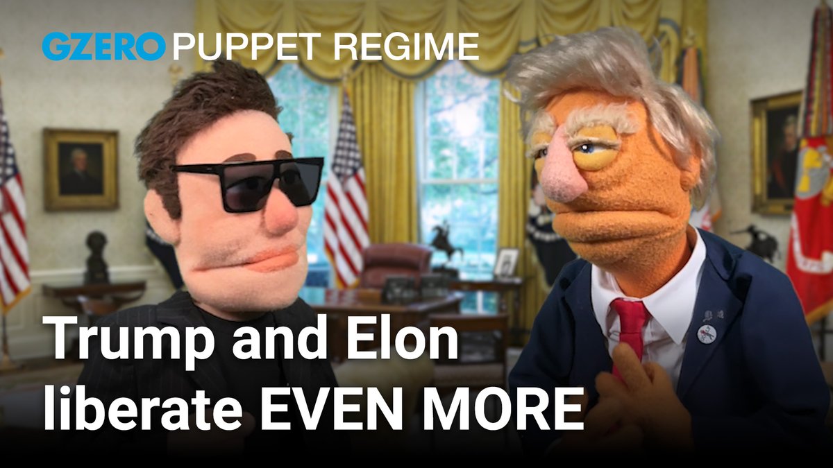 Trump is worried that Liberation day was a flop. Elon Musk has some ideas for how to make it Great Again. #PUPPETREGIME
