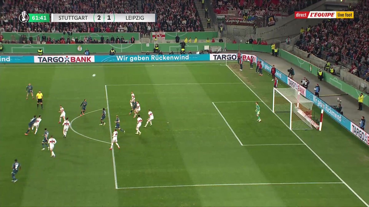 ⚽ Benjamin Sesko réduit l'écart au score et relance le RB Leipzig ! #lequipeFOOT