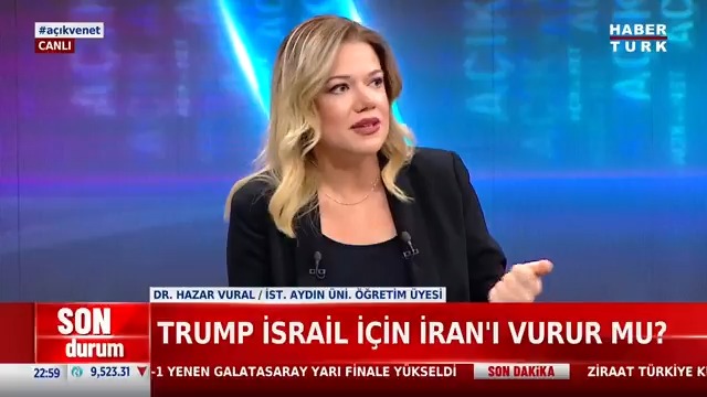 ABD İran'ı bombalayacak mı? ABD neden üslerini genişletiyor? Dr. Hazar Vural (Hazar Vural) #AçıkveNet'te değerlendirdi.