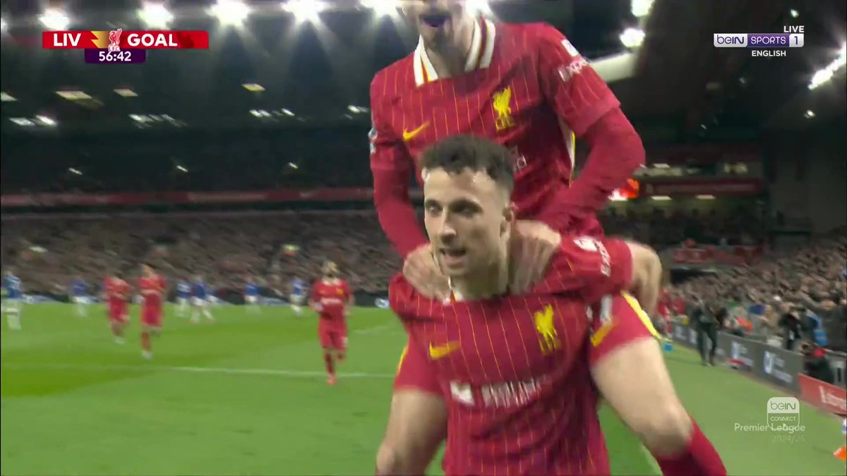 🚨🚨🚨🚨🚨🚨🚨🚨🚨🚨🚨🚨 ليفربول يتقدم في الديربي عن طريق جوتا ليفربول 1-0 ايفرتون