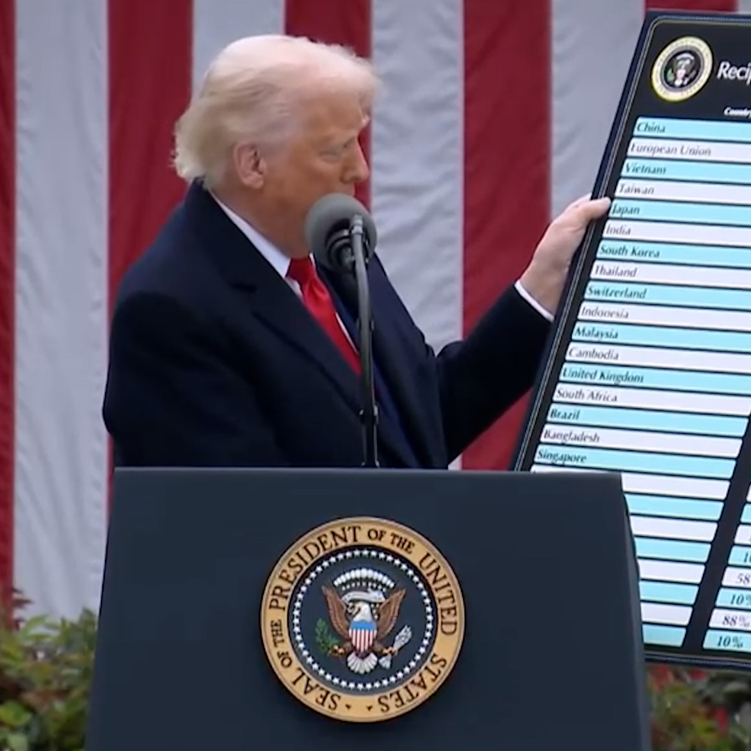 Trump hits Britain with a 10% tariff for all exports to US.