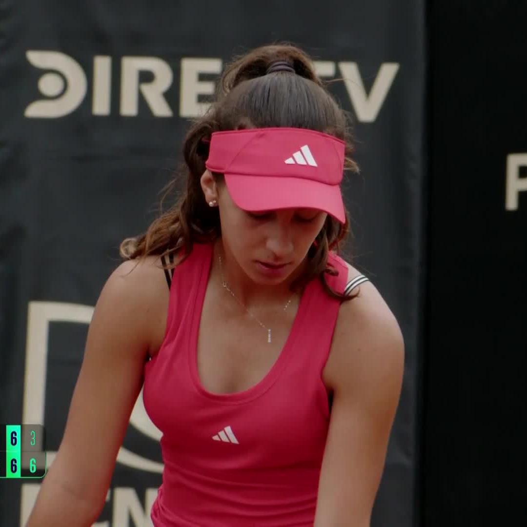REMEMBER HER NAME 📢 Sixteen year old Julieta Pareja defeats Tig, 6-3, 7-6(3), to become the youngest WTA quarterfinalist since 2021! #CopaColsanitasZurich